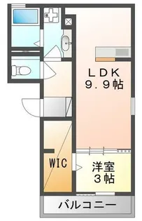 ペガコーン【1階】の間取り