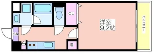 メゾン・エスポR【1階】の間取り