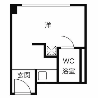メガロコープ福島【4階】の間取り