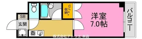 SANTO LALUZ CHODO【3階】の間取り
