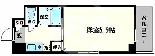 アメニティ敷津【3階】の間取り