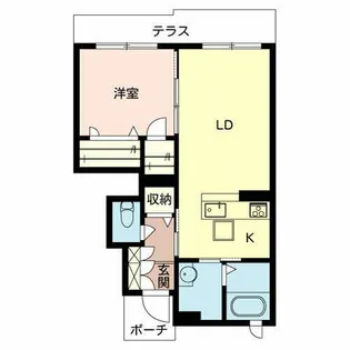 ひさごの杜【0102号室】の間取り