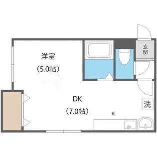 ウッド611【1階】の間取り