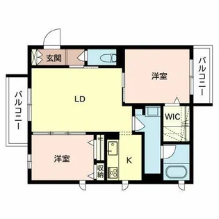 GRACE【0301号室】の間取り