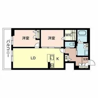 アンド・シュエット【0201号室】の間取り