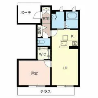 シャーメゾン和(なごみ)II【0102号室】の間取り