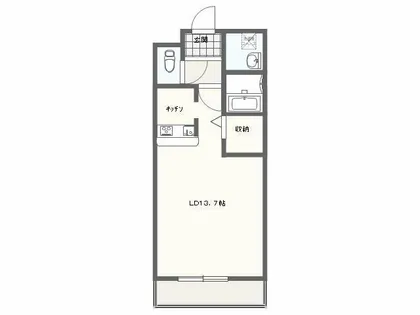 スリーディーガーデン本山【3階】の間取り