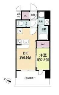 セレニテ十三ミラク【13階】の間取り