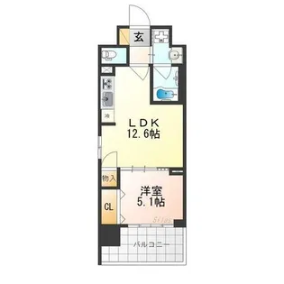 ベラジオ雅び京都三条通【2階】の間取り