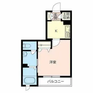 シャーメゾンクレスト【0302号室】の間取り