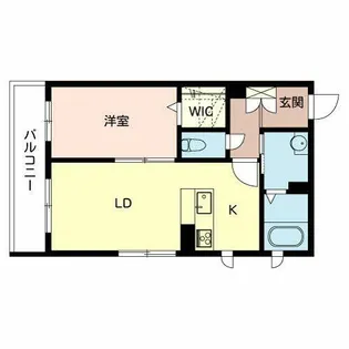 Casa Felice 南桜塚【2階】の間取り