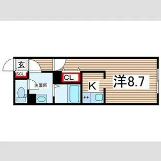 G VIVRE 御器所【2階】の間取り