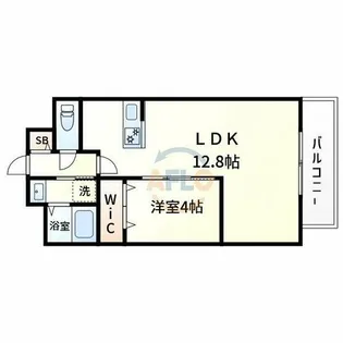 Cherry Blossom 五条通【7階】の間取り