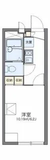 レオパレスラポール深井【2階】の間取り