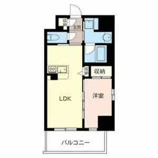 レジデンス 櫂 枚方駅前【0301号室】の間取り