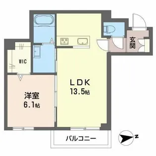 プルミエール【0303号室】の間取り