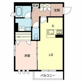 シャーメゾンガーデンズ豊中本町【0303号室】の間取り
