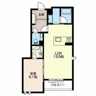 ロンドヴェルチュ覚王山【0303号室】の間取り