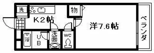モンテテール額原【1階】の間取り