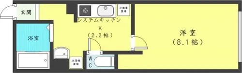 グランメゾン南6条【2階】の間取り