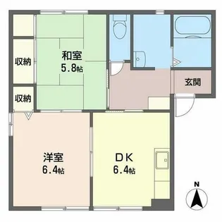 ロイヤルコートいのうえ【0201号室】の間取り