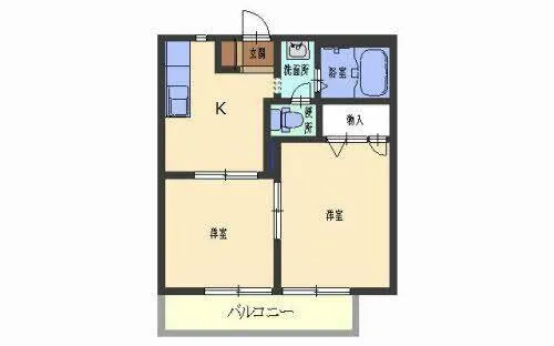 ディアス・ST【0207号室】の間取り