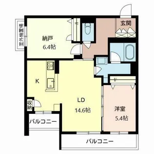 ウィステリア メゾン【0303号室】の間取り