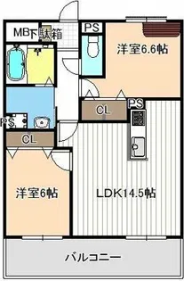プレサージュ【0103号室】の間取り