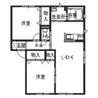Casa bella Nozato【2階】の間取り