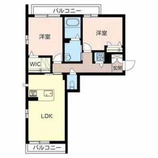 グレイス・ヴィラ【0305号室】の間取り