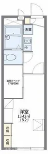 レオパレス嘉美【103号室】の間取り