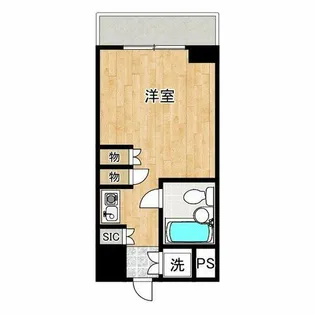 日興パレス都島【1階】の間取り