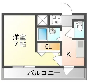 メゾン大和田【5階】の間取り