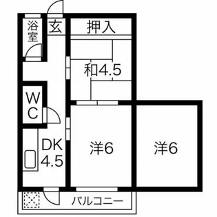丹羽ビル【2階】の間取り