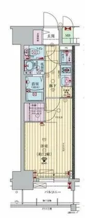 ファーストフィオーレ福島野田Ⅱ【7階】の間取り
