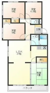 Le・Port【3階】の間取り