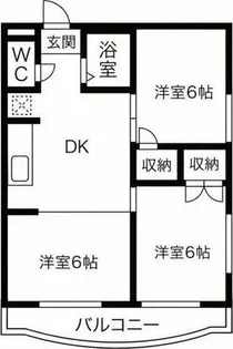 レジデンス光和N104【3階】の間取り