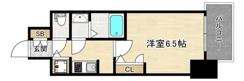 S-RESIDENCE都島Elegant【11階】の間取り