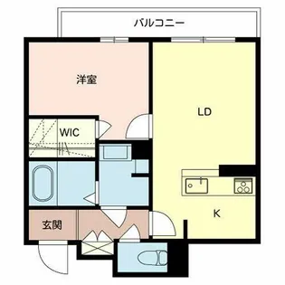 シャーメゾンK【0302号室】の間取り