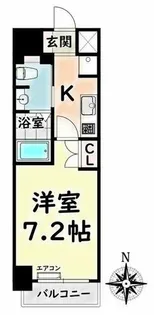 愛知県名古屋市南区呼続3丁目【マンション】の間取り
