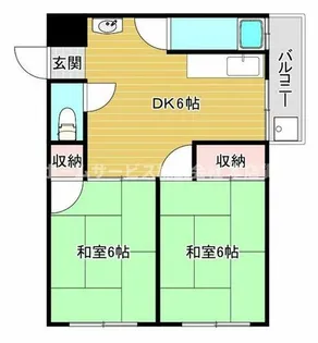 たきがわマンション【5階】の間取り