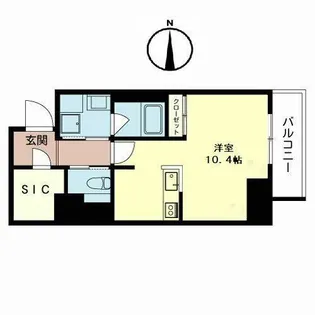 MORINOMIYA HOUSE【0304号室】の間取り
