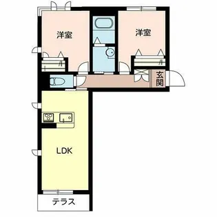 シャーメゾン 丹波【1階】の間取り