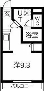 シャトレー平島【105号室】の間取り