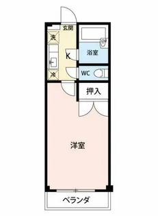 パレス吉浜【2-3号室】の間取り