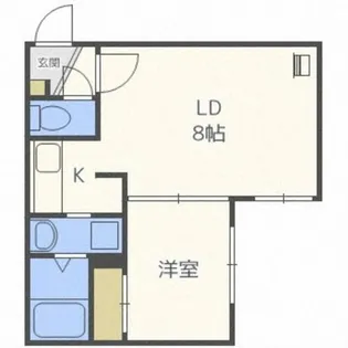 アーバンクラスタ元町I【1階】の間取り