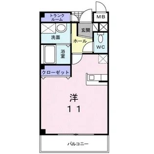 プラム リッツ【2階】の間取り