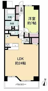グレンパーク梅田北【6階】の間取り