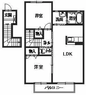 エクセルコート【0201号室】の間取り