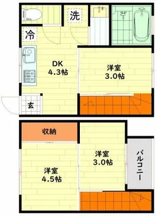河合ビル【2階】の間取り